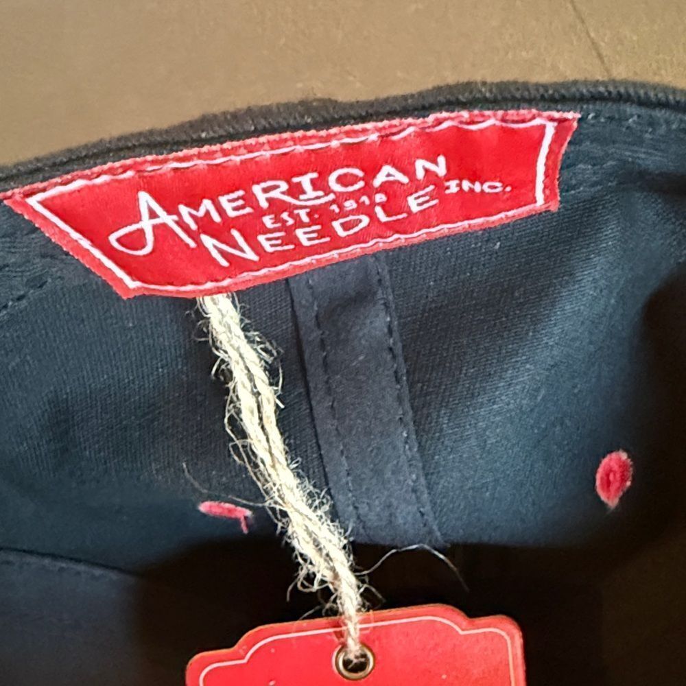 American Needle Chevrolet Racing black and red Cap NWT - Picture 5 of 8